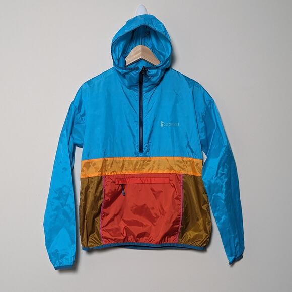 NWT Cotopaxi Teca Half-Zip Windbreaker Size XS Swoop Colorblock Jacket Coat - Picture 1 of 8
